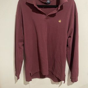 Long Sleeve Brooks Brothers Polo